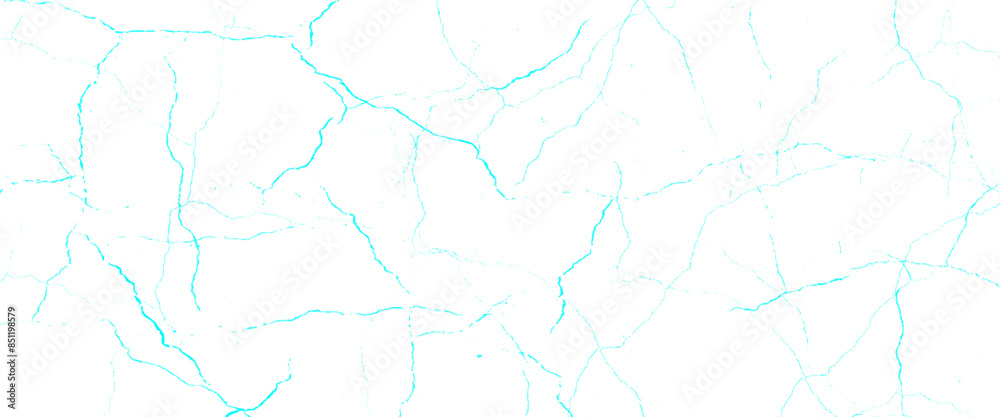 Obraz premium Vector marble pattern with blue cracks Transparent texture.