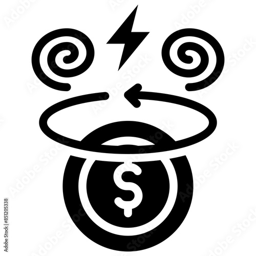 Financial Disarray Icon