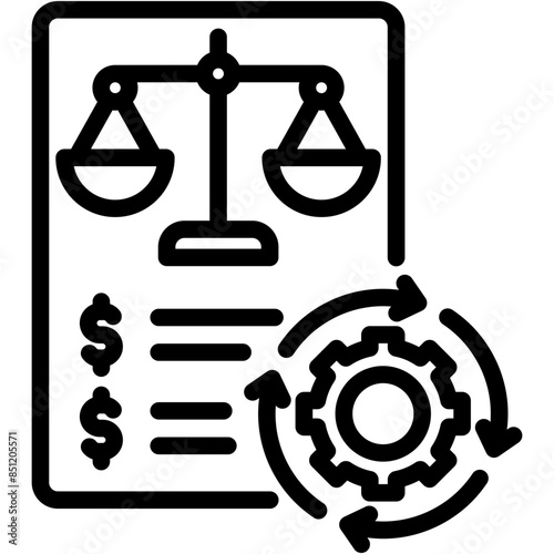 Liquidation Process Icon