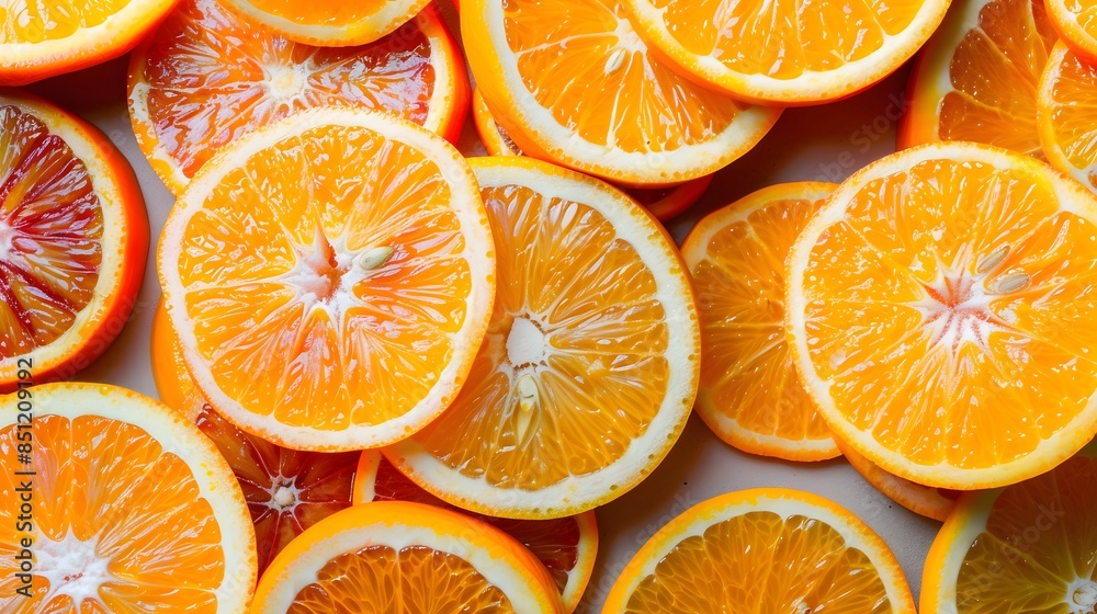 slices of citrus fruits - oranges. slices of citrus fruits - oranges.