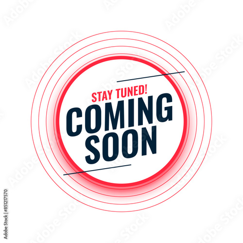 coming soon webpage teaser background for business advertisement