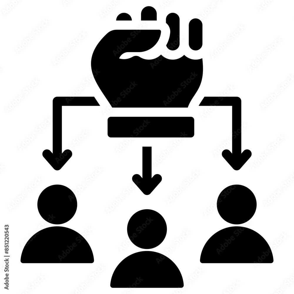Customer Empowerment Icon Customer Empowerment Icon