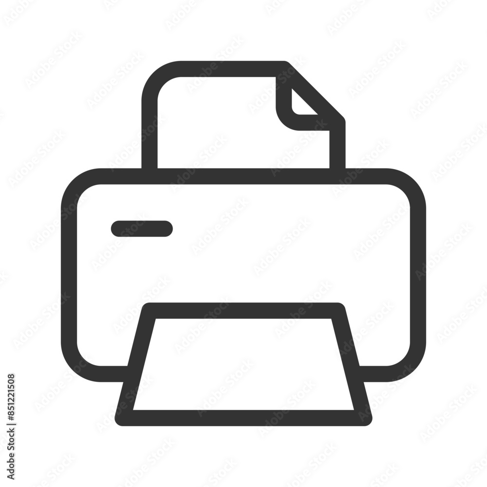 Printer Icon Vector Design Template.
Printer Icon Vector Design Template.
