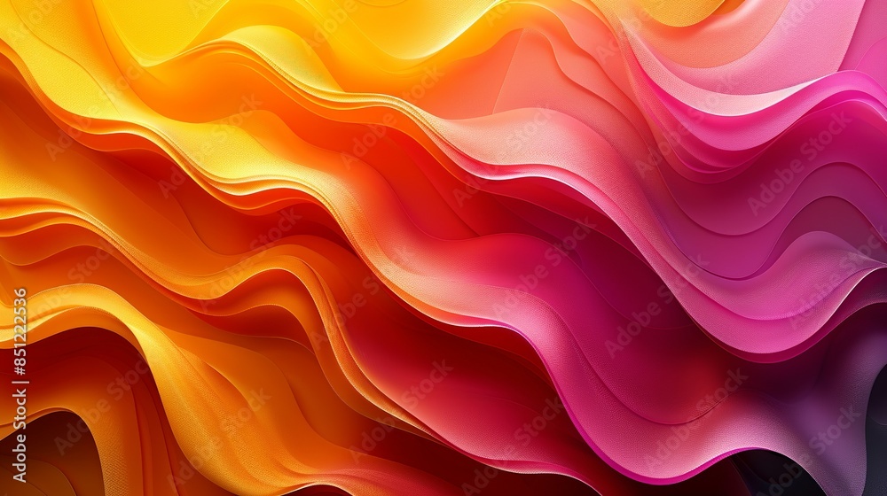 Vibrant abstract background with overlapping shapes in bright colors like orange, pink, and yellow, creating a dynamic and playful visual effect full of energy. Abstract Backgrounds Illustration, Vibrant abstract background with overlapping shapes in bright colors like orange, pink, and yellow, creating a dynamic and playful visual effect full of energy. Abstract Backgrounds Illustration,