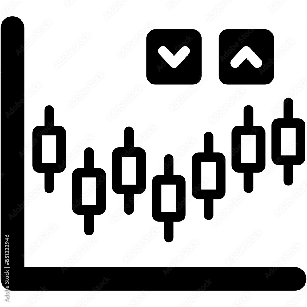 Stock Chart Icon Stock Chart Icon