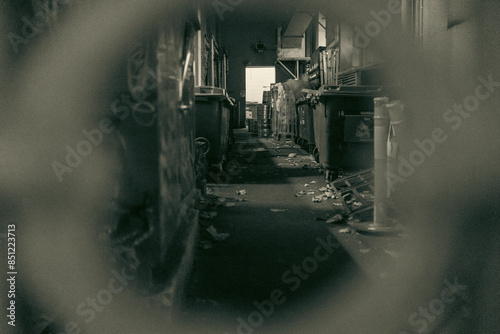 old abandoned building