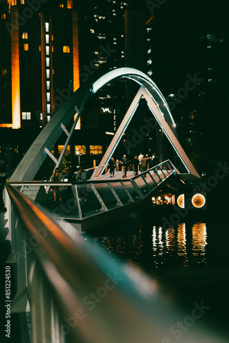 bridge at night