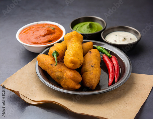 Mirchi bada or Mirchi vada