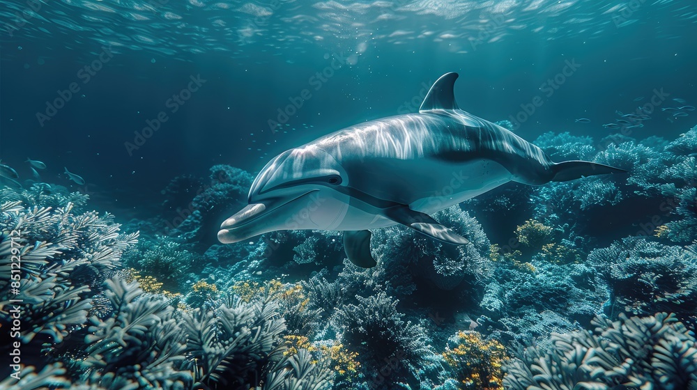 Fototapeta premium dolphin 