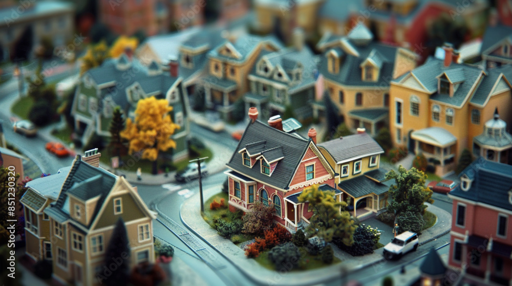 Town model.