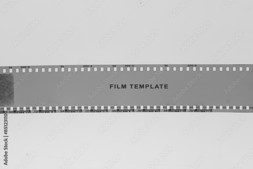 Fototapeta premium Old film frame.With white space.film camera.