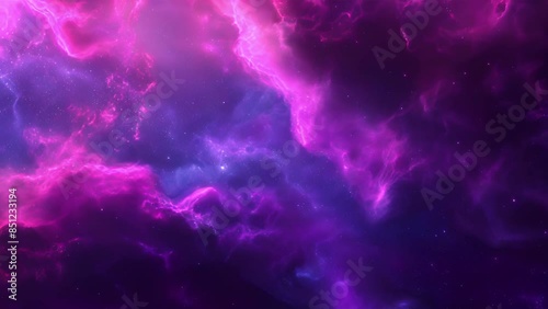 Galaxy background with vibrant nebulae and stars.