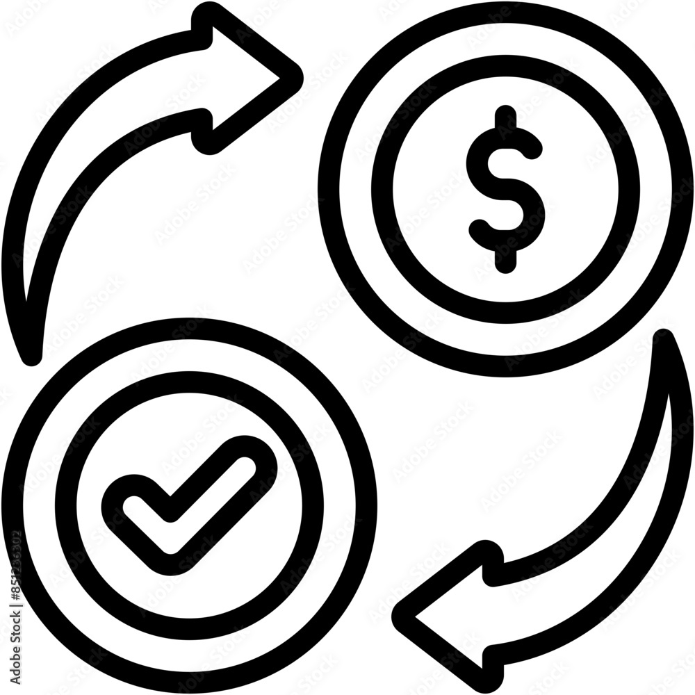 Market Correction Icon Market Correction Icon