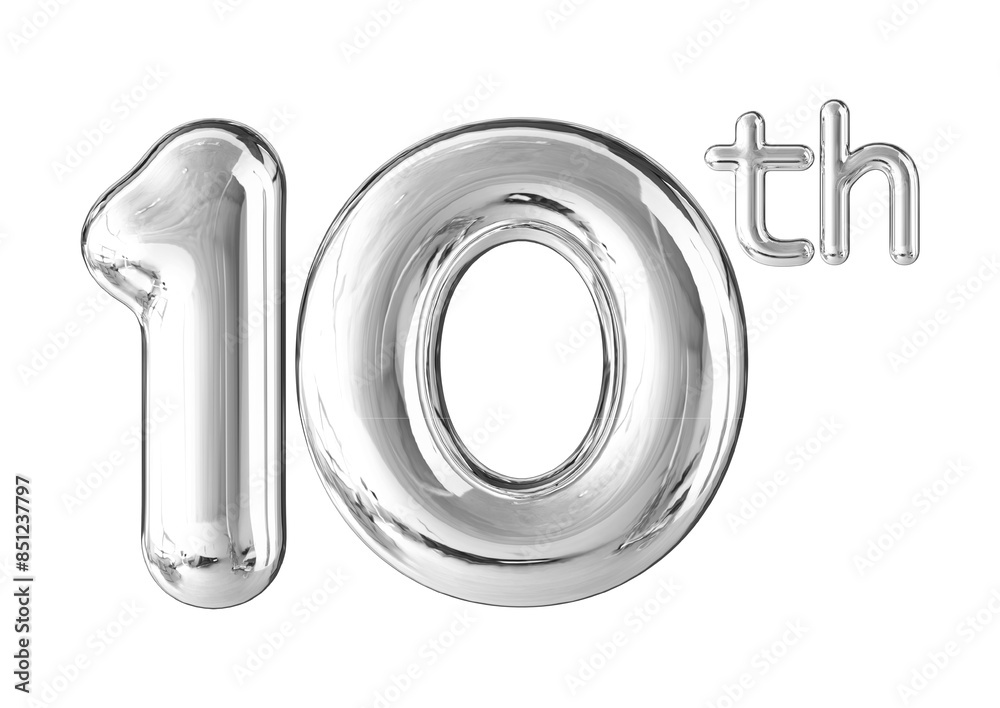 Anniversary Silver Number 10