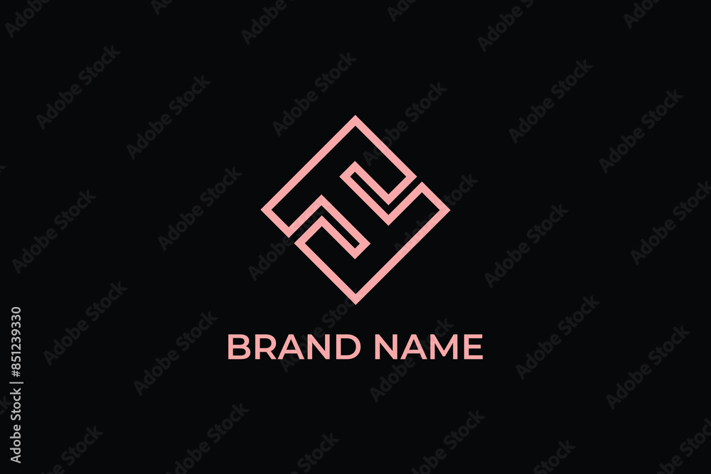 letter FF F iconic geometric logo, letter FH HF link logo, letter F arrow logo, letter F chain logo, letter H arrow direction logo, logomark letter FF F iconic geometric logo, letter FH HF link logo, letter F arrow logo, letter F chain logo, letter H arrow direction logo, logomark