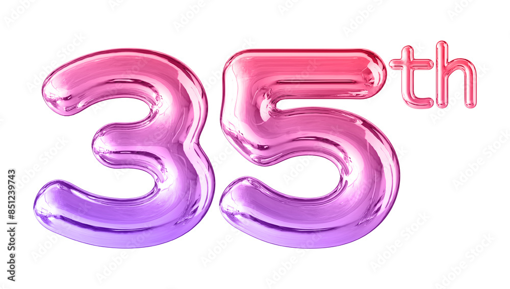 Anniversary Gradient Number 35 Anniversary Gradient Number 35