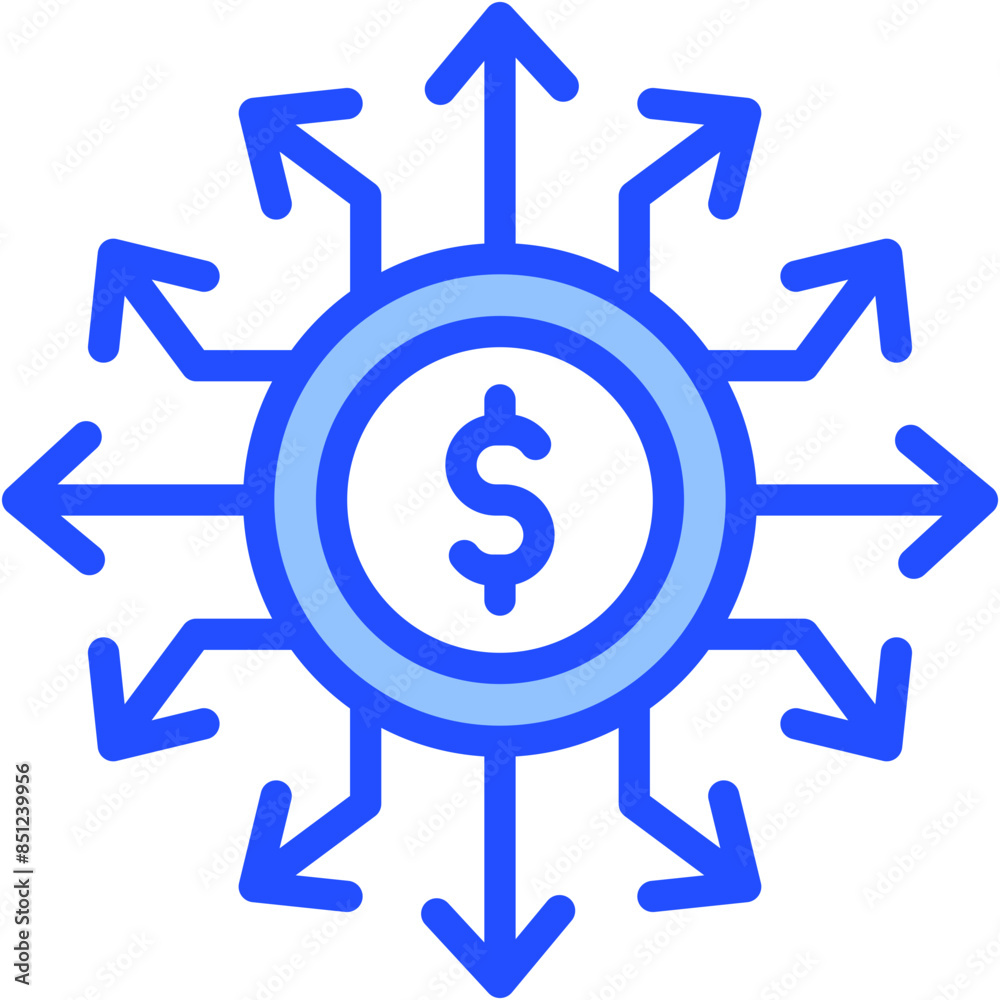 Revenue Diversification Icon Revenue Diversification Icon