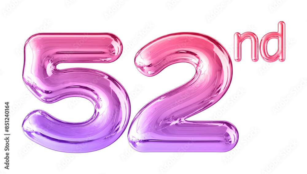 Anniversary Gradient Number 52 Anniversary Gradient Number 52