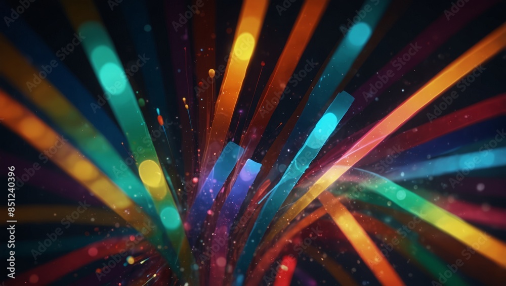 Abstract colorful fiber glass optics abstract lights background. Abstract colorful fiber glass optics abstract lights background.