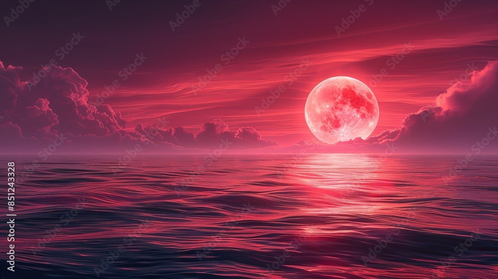 Soft pink hues blend seamlessly with fiery red tones, creating a harmonious composition reminiscent of a breathtaking sunset. Abstract Backgrounds Illustration, Minimalism, Soft pink hues blend seamlessly with fiery red tones, creating a harmonious composition reminiscent of a breathtaking sunset. Abstract Backgrounds Illustration, Minimalism,