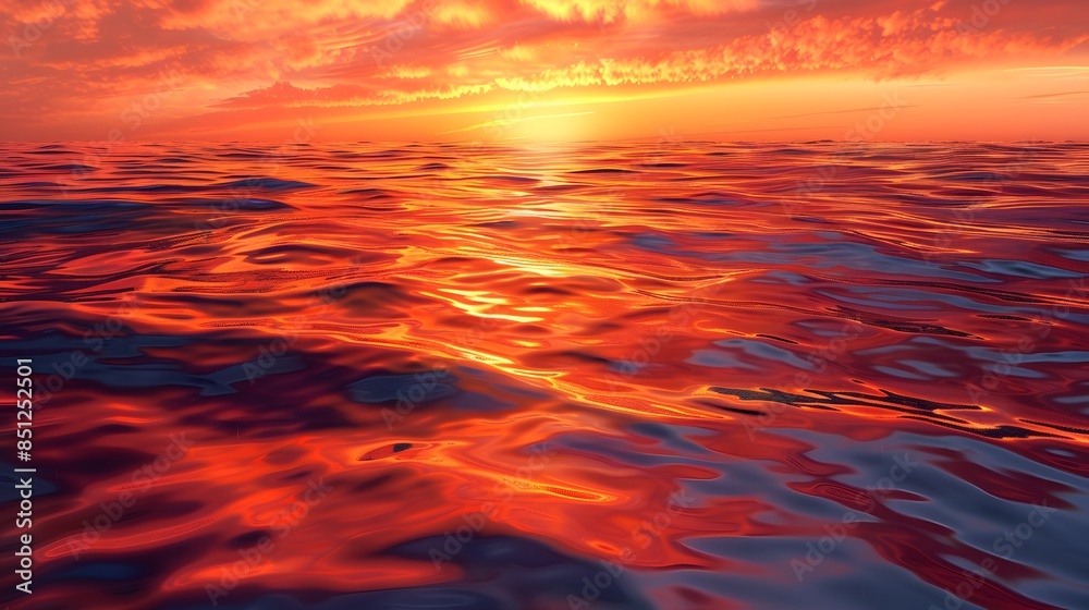 sunset over the sea sunset over the sea
