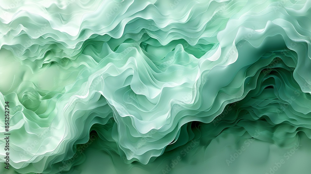 Abstract swirls in light green evoke a sense of serenity and tranquility, inviting viewers to relax and unwind. Abstract Backgrounds Illustration, Minimalism, Abstract swirls in light green evoke a sense of serenity and tranquility, inviting viewers to relax and unwind. Abstract Backgrounds Illustration, Minimalism,