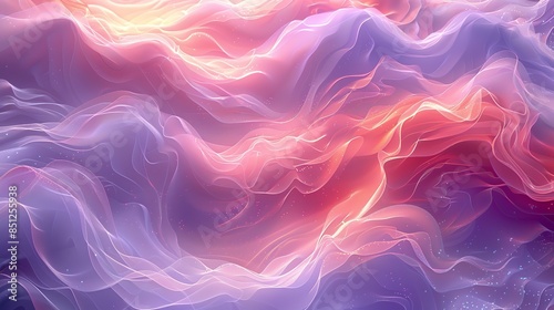Soft pastel abstract background with gentle pink and lavender hues blending in a gradient, creating a dreamy and calming visual effect ideal for serene themes. Abstract Backgrounds Illustration,