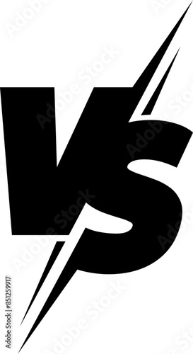 Versus or VS Icon Illustration photo