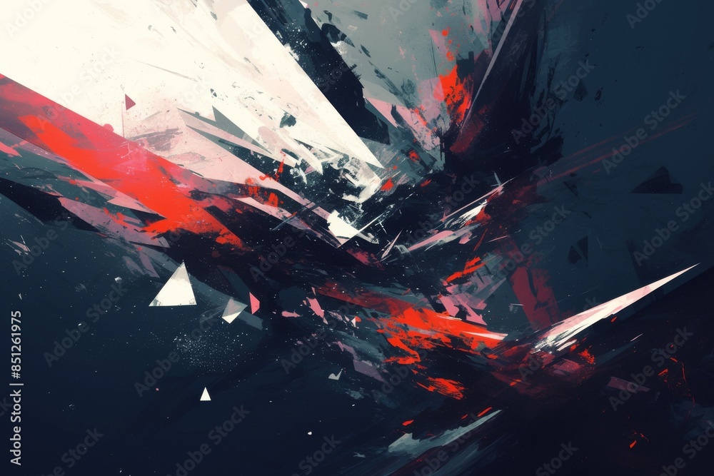 Fototapeta premium Dark abstract vision for your imaginative expression