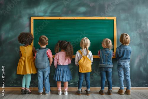 teacher and students in classroom