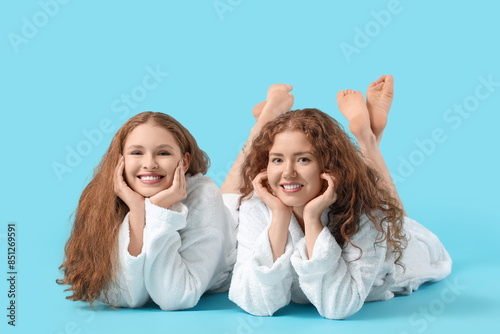 Happy redhead sisters in ba...