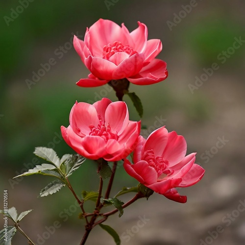 pink rose flower