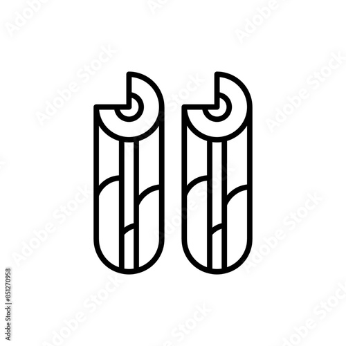 biomass line icon