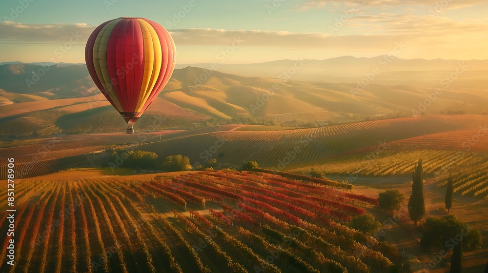Fototapeta premium hot air balloon