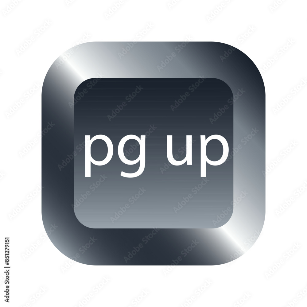 QWERTY button on laptop. Vector. page up (pg up) function keyboard with a simple editable design. QWERTY button on laptop. Vector. page up (pg up) function keyboard with a simple editable design.