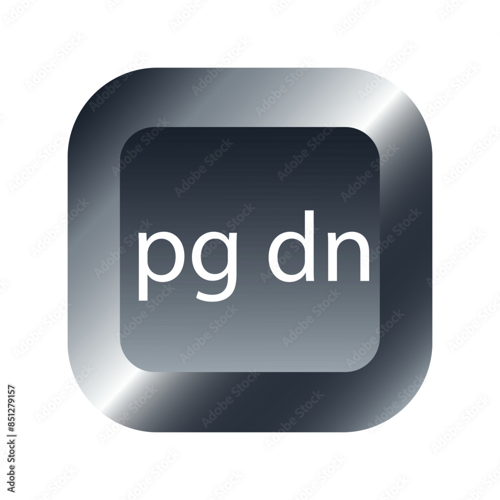 QWERTY button on laptop. Vector. page down (pg dn) function keyboard with a simple editable design. QWERTY button on laptop. Vector. page down (pg dn) function keyboard with a simple editable design.