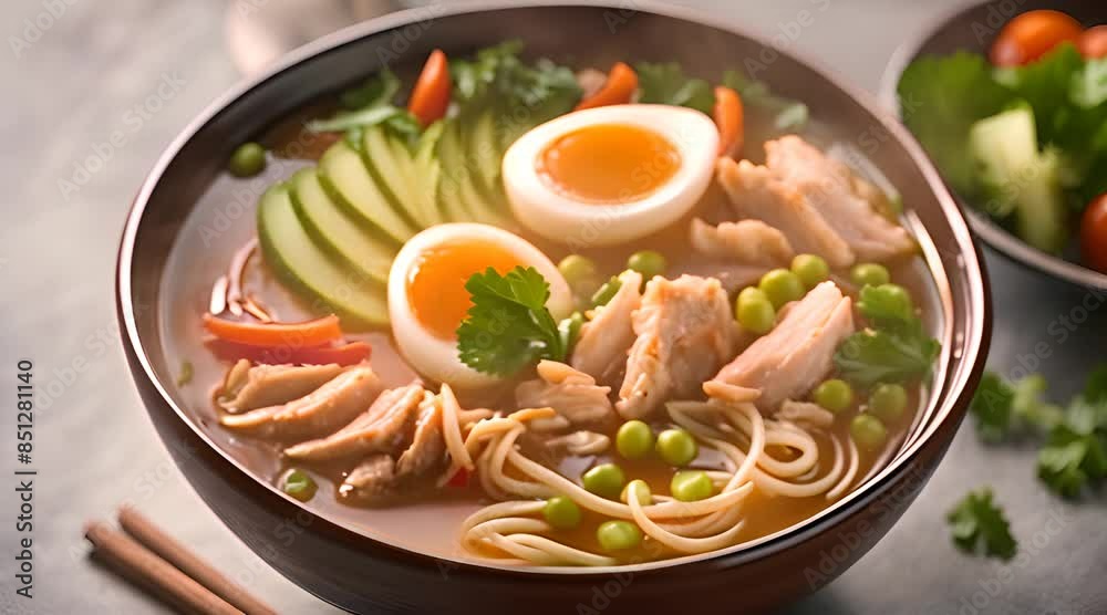 Hot boiled noodle Hot boiled noodle