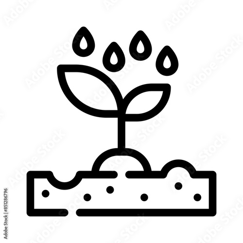 irrigation line icon