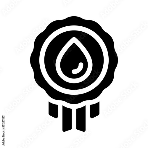waterdrop glyph icon