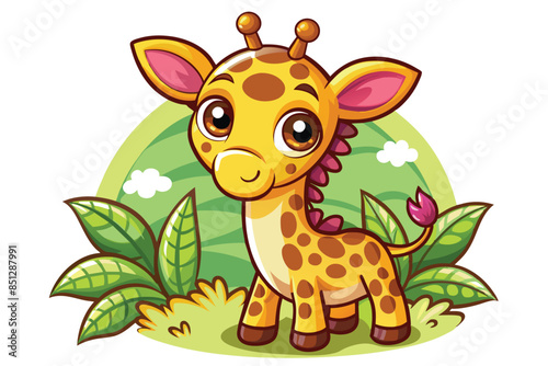 Giraffe Figure Design