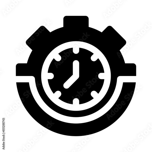 efficiency glyph icon