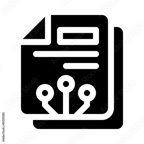 smart contracts glyph icon