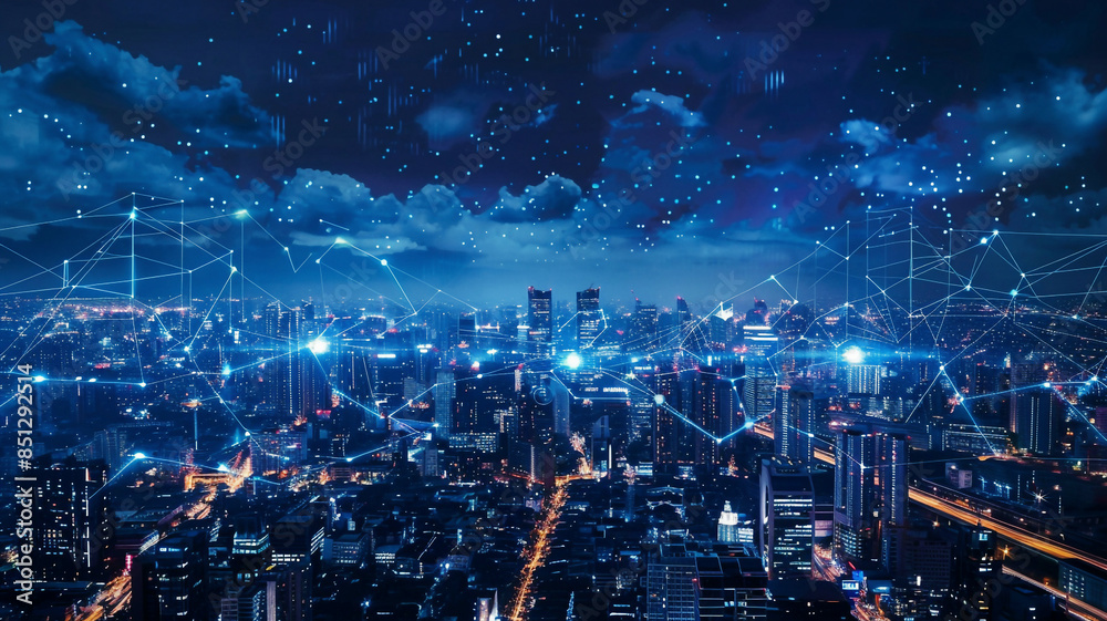 Digital transformation and change management, IoT, big data, business process strategy, cloud computing, customer service, smart industry, AI technology, high-tech, bright Digital transformation and change management, IoT, big data, business process strategy, cloud computing, customer service, smart industry, AI technology, high-tech, bright