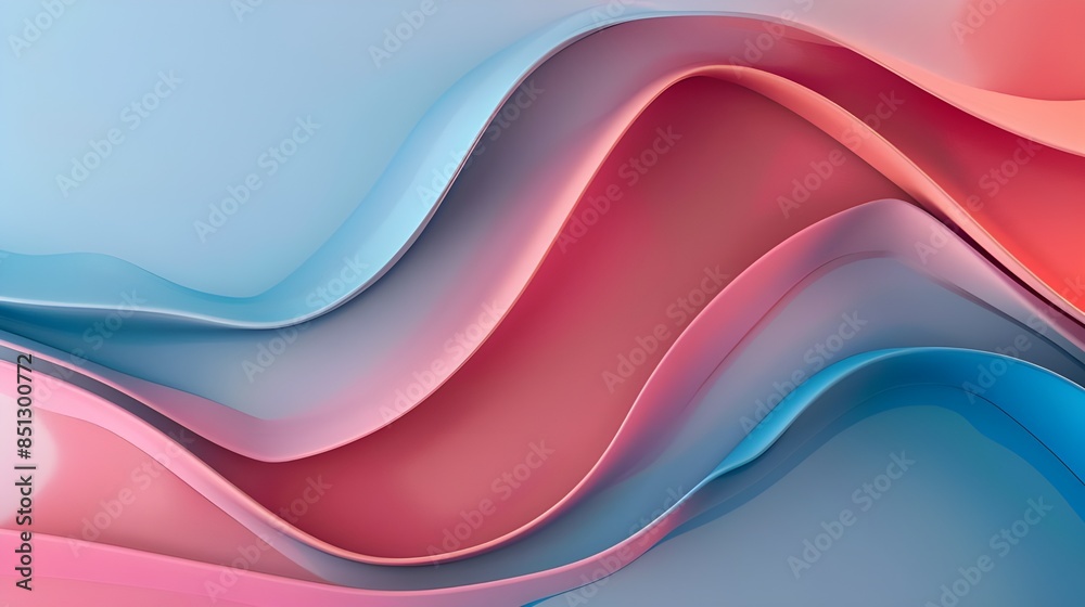 Fototapeta premium abstract background with waves