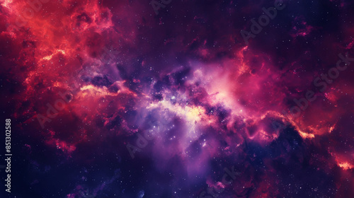 amazing colors of galaxy background, space nebula with vivid colors