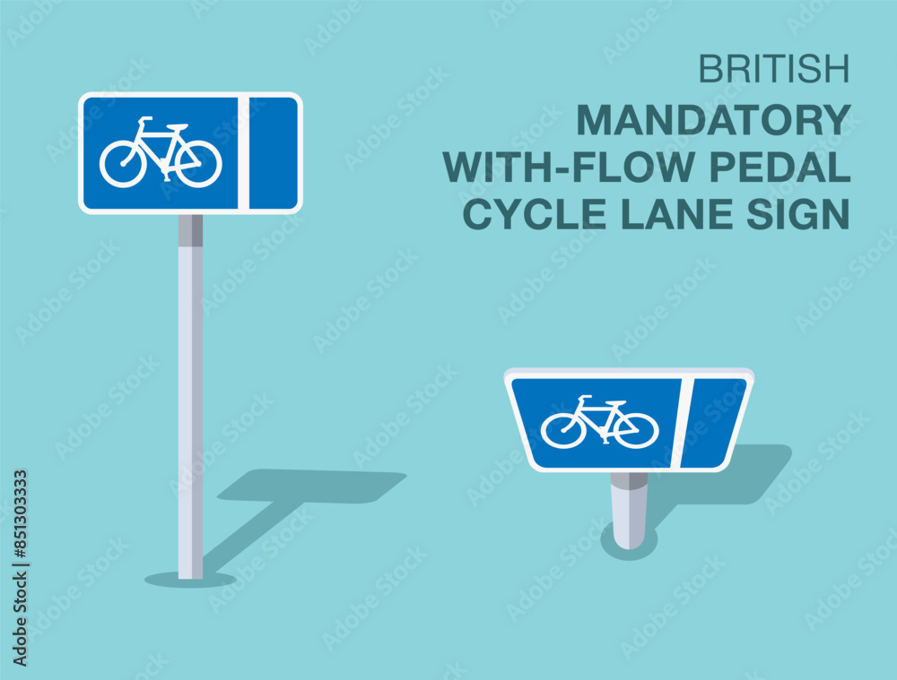 Traffic regulation rules. Isolated British