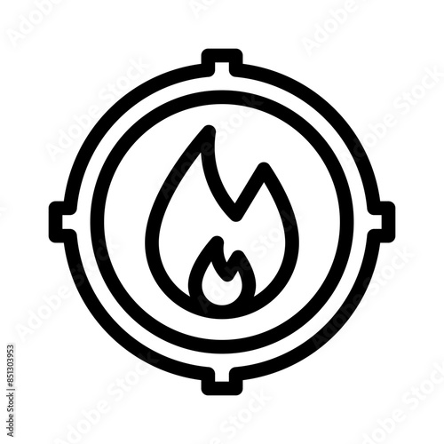 fire line icon