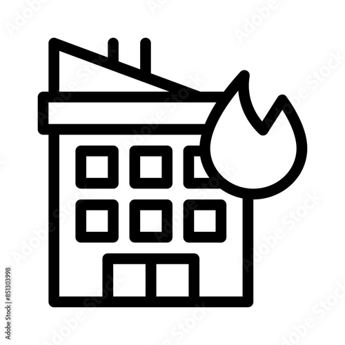 fire line icon