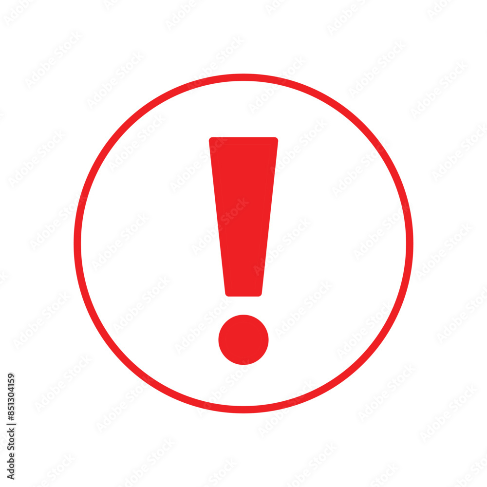 exclamation icon vector template design flat and simple exclamation icon vector template design flat and simple