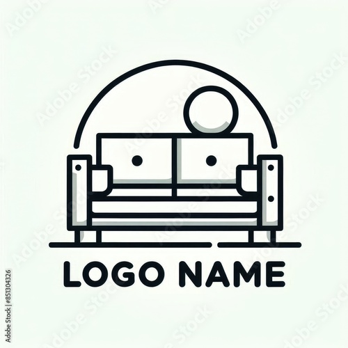 Futuristic Furniture Logo: Innovation in Design